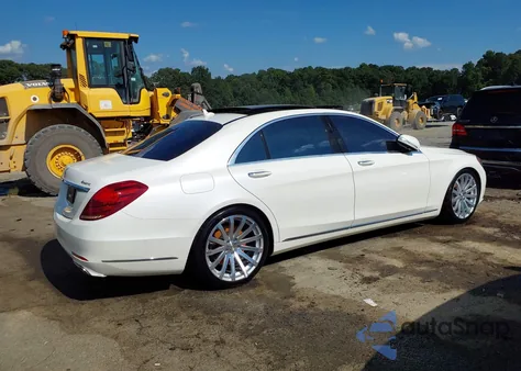 2016 Mercedes-Benz S 550 4Matic from USA, damaged, VIN WDDUG8FB6GA255136